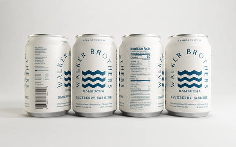 Blueberry Jasmine Non-Alcoholic Kombucha