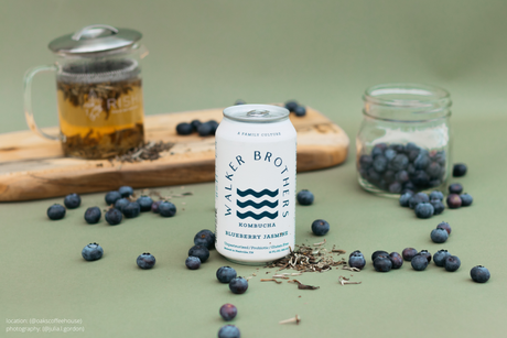 Blueberry Jasmine Non-Alcoholic Kombucha